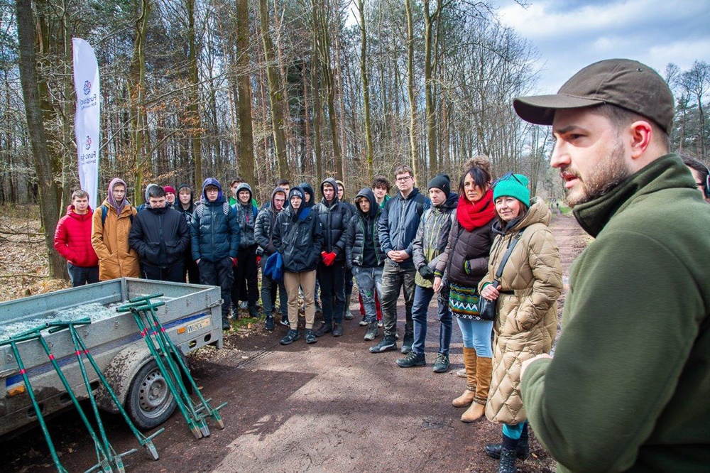 PGE GiEK posadziła 1000 nowych drzew na terenie Nadleśnictwa Rybnik