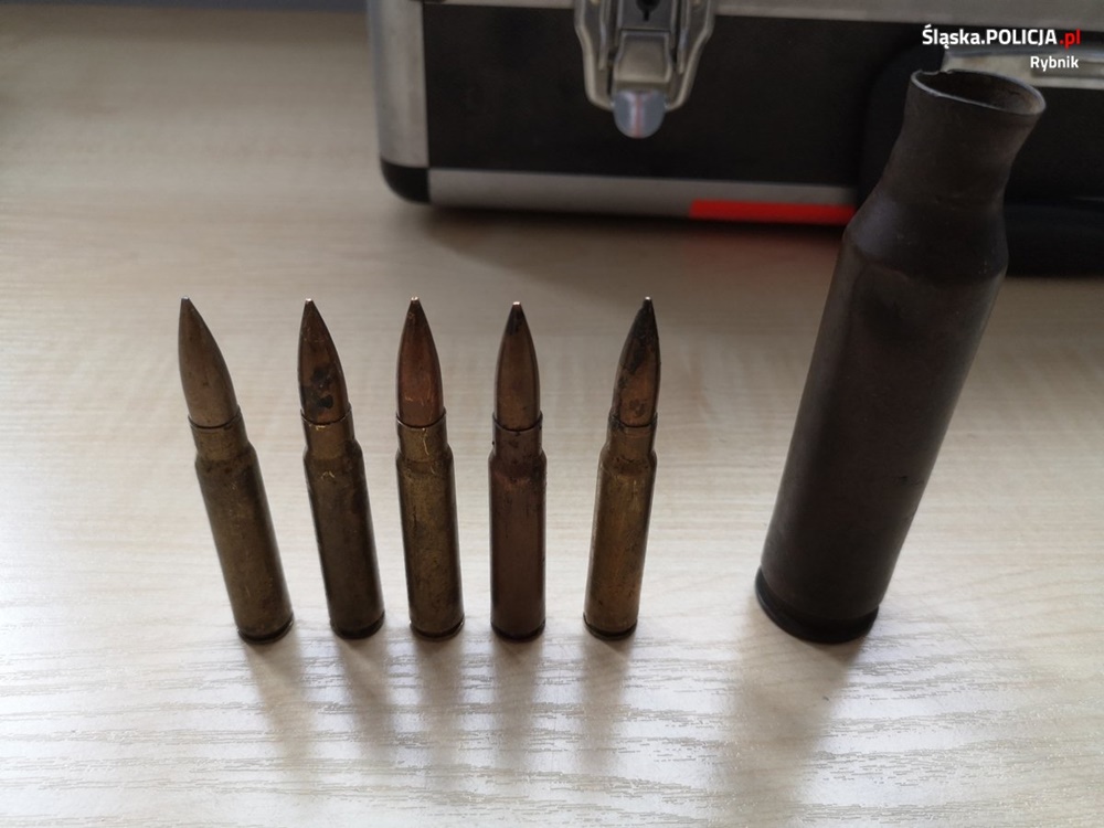 Kryminalni z Rybnika przejęli nielegalną broń i amunicję!