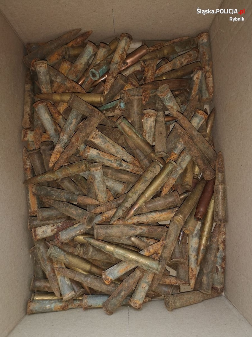 Kryminalni z Rybnika przejęli nielegalną broń i amunicję!