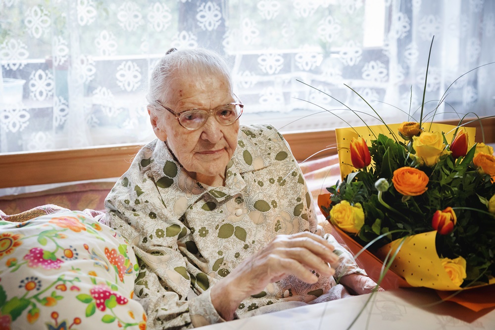 Setne urodziny gliwiczanki. Odwiedziny u Pani Bronisławy Sobockiej