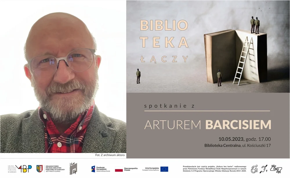 Spotkanie z Arturem Barcisiem w gliwickiej bibliotece. Poznaj szczegóły!