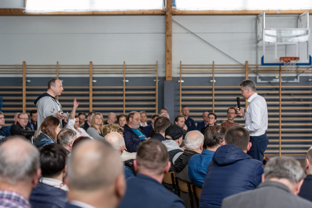 Prezydent Bytomia spotkał się z mieszkańcami Stolarzowic