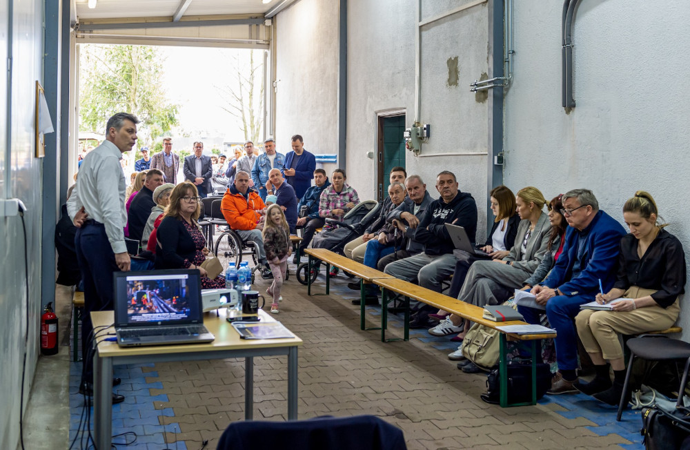 Prezydent Bytomia spotkał się z mieszkańcami dzielnicy Górniki