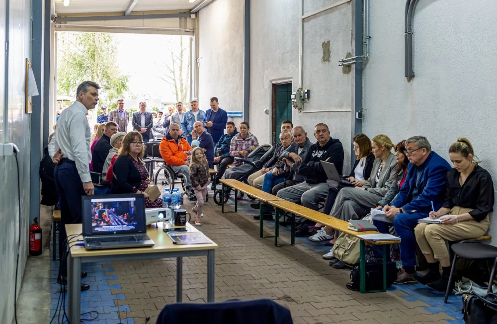 Prezydent Bytomia spotkał się z mieszkańcami dzielnicy Górniki