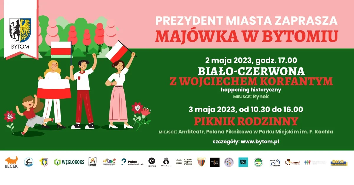 Na majówkę do Bytomia. Władze miasta przygotowały szereg atrakcji