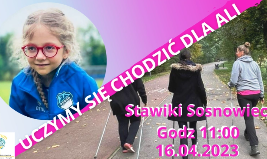 "Uczymy się chodzić dla Ali". Poznaj program imprezy charytatywnej!