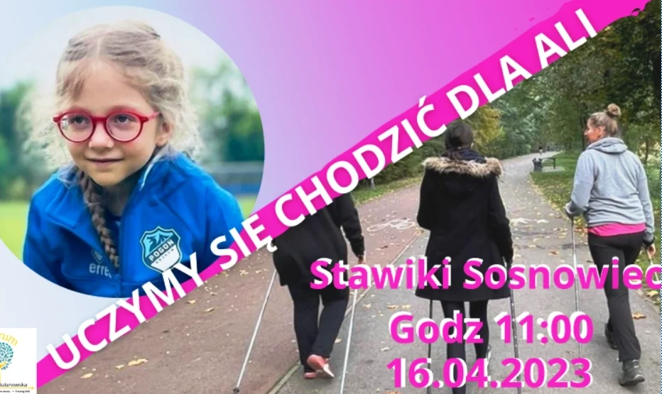 "Uczymy się chodzić dla Ali". Poznaj program imprezy charytatywnej!