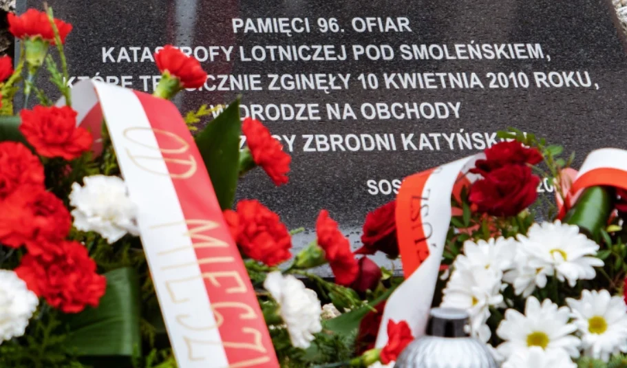 13. rocznica katastrofy lotniczej pod Smoleńskiem. Obchody w Sosnowcu