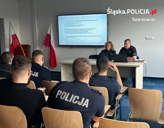 Sosnowieccy policjanci brali udział w konkursie. Jakie konkurencje muszą pokonać?