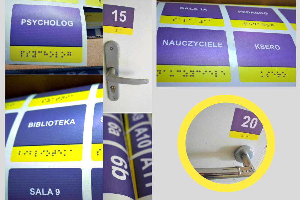 Mikołów: Ułatwienia dla osób niewidomych i słabowidzących w mikołowskich szkołach