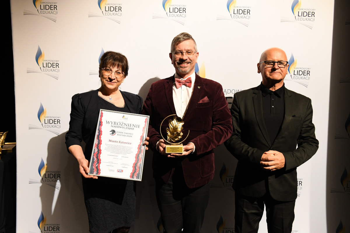 Katowice "Samorządowym Liderem Edukacji"