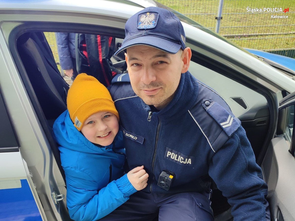 Spotkanie katowickich dzielnicowych z młodzieżą