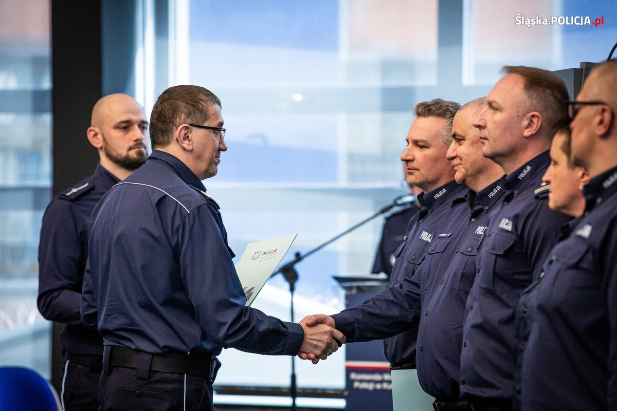 Odprawa kwartalna śląskiej Policji