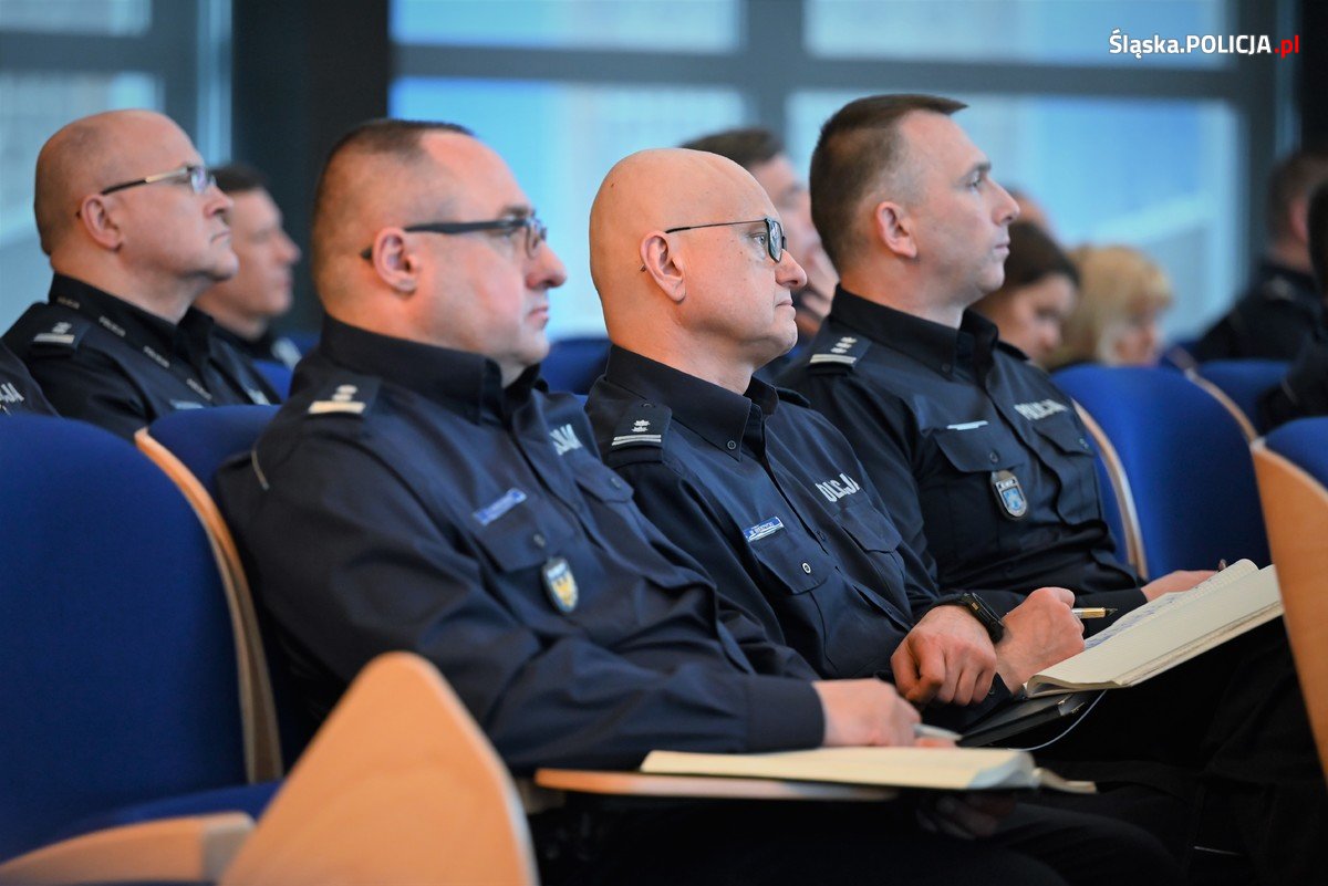 Odprawa kwartalna śląskiej Policji