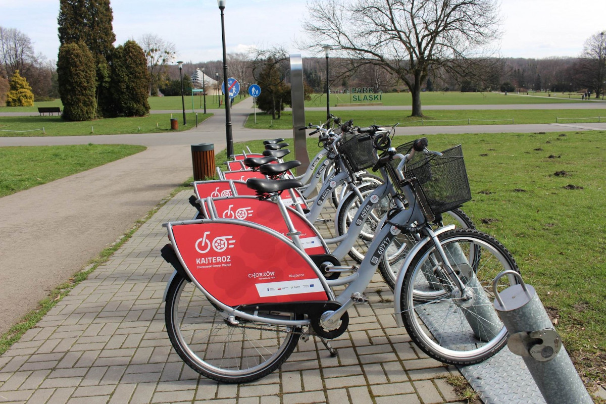 Rowery miejskie KajTeroz wróciły na ulice Chorzowa!