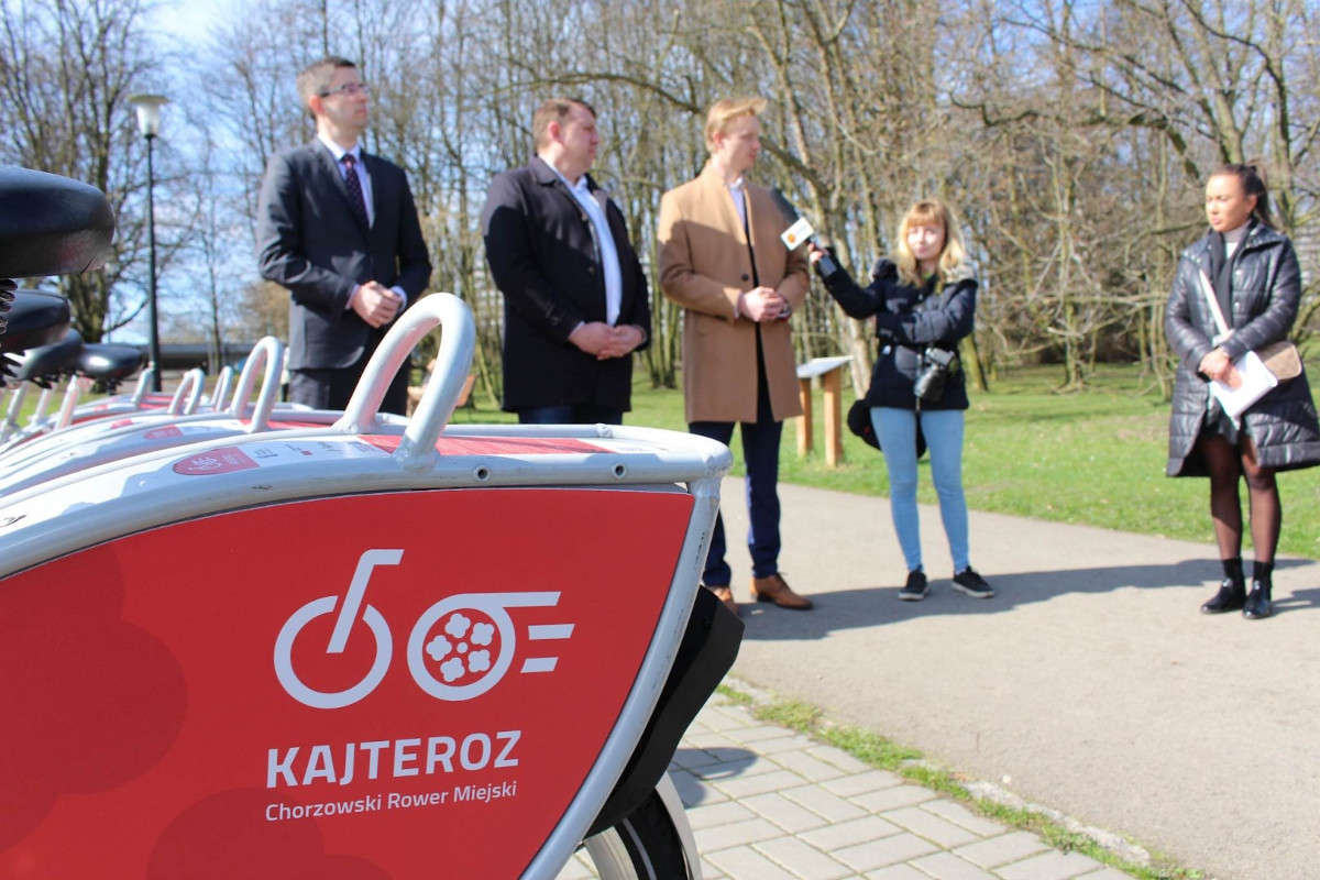 Rowery miejskie KajTeroz wróciły na ulice Chorzowa!