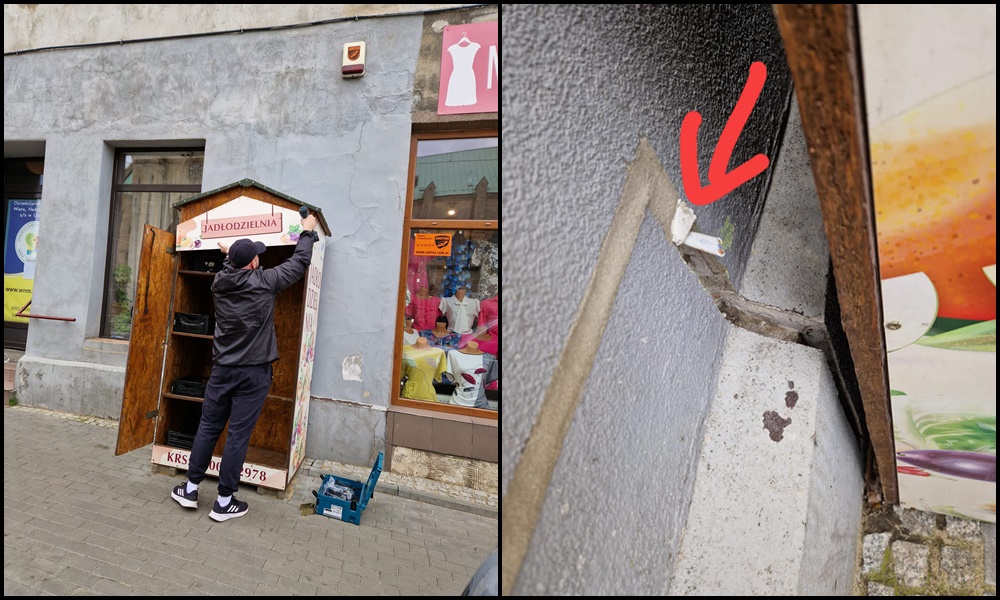 Kolejne problemy z chorzowską Jadłodzielnią. Ktoś ukradł kabel zasilający lodówkę