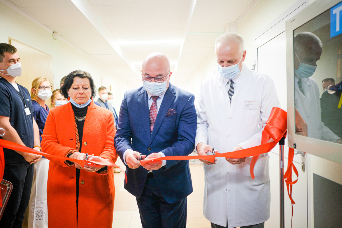 Otwarto zmodernizowaną i unowocześnioną Pracownię Endoskopii w ZSM w Chorzowie!