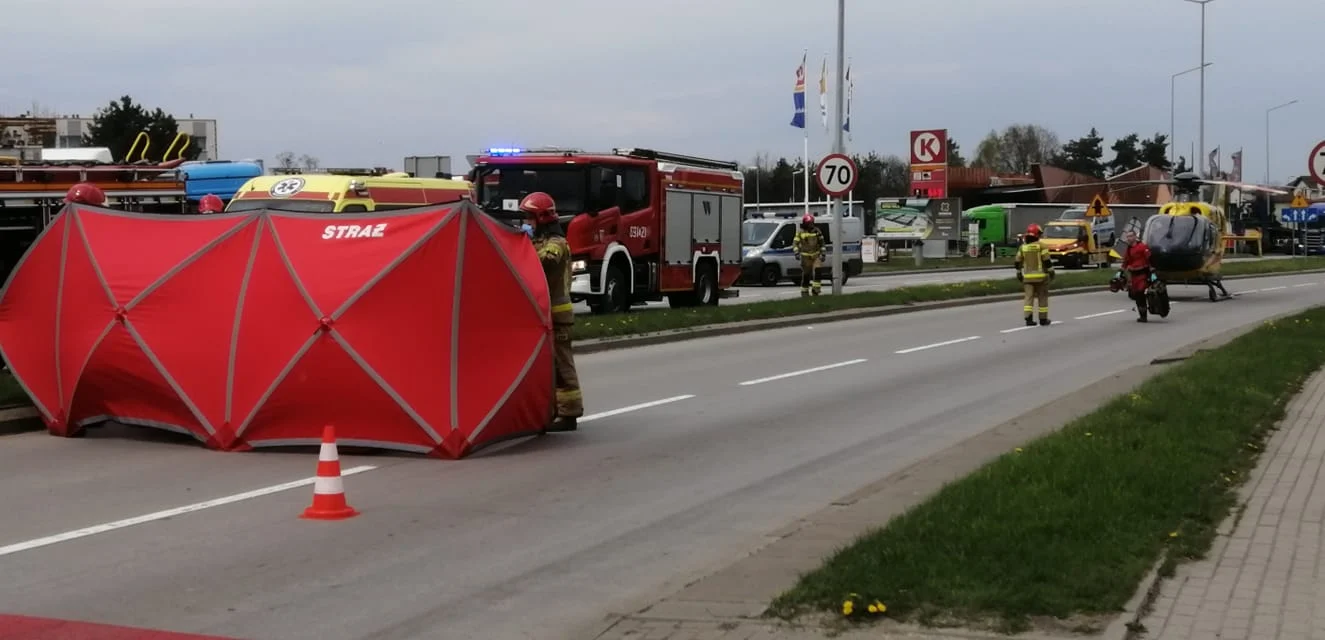 Potrącenie pieszej na DK81. Kobieta trafiła do szpitala!