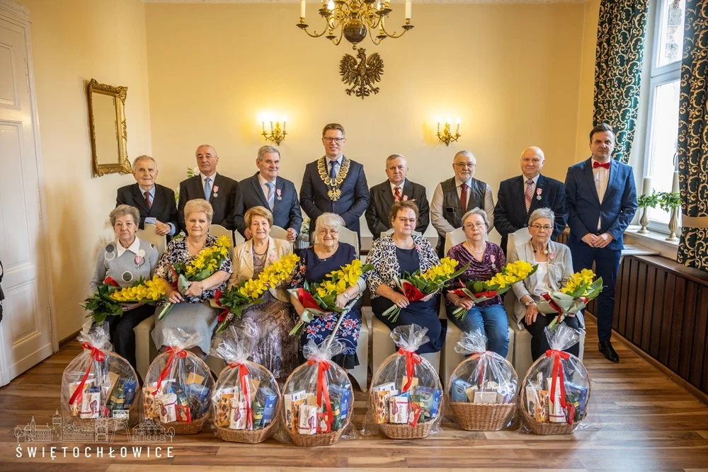 Mieszkańcy Świętochłowic świętowali Złote Gody