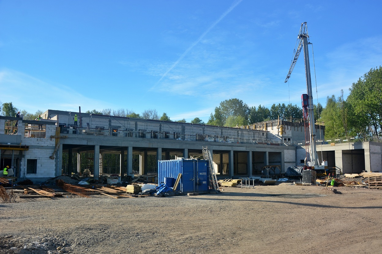 W Rudzie Śląskiej trwa budowa nowej strażnicy. Zobaczcie zdjęcia!