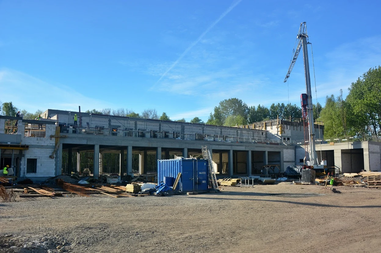 W Rudzie Śląskiej trwa budowa nowej strażnicy. Zobaczcie zdjęcia!