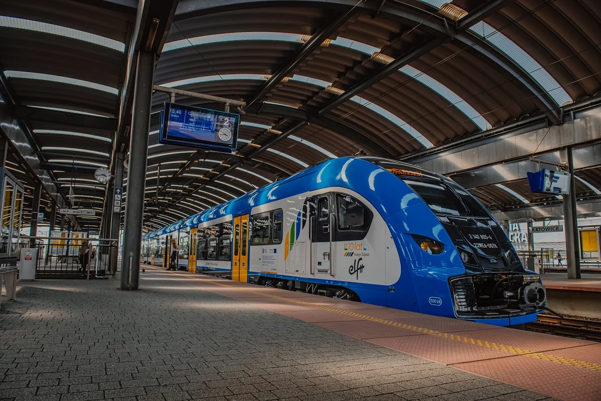 Podsumowanie punktualności pociągów Kolei Śląskich