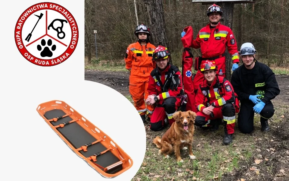 Ruda Śląska: Strażacy z OSP potrzebują specjalistycznych noszy. Trwa zbiórka na ich zakup