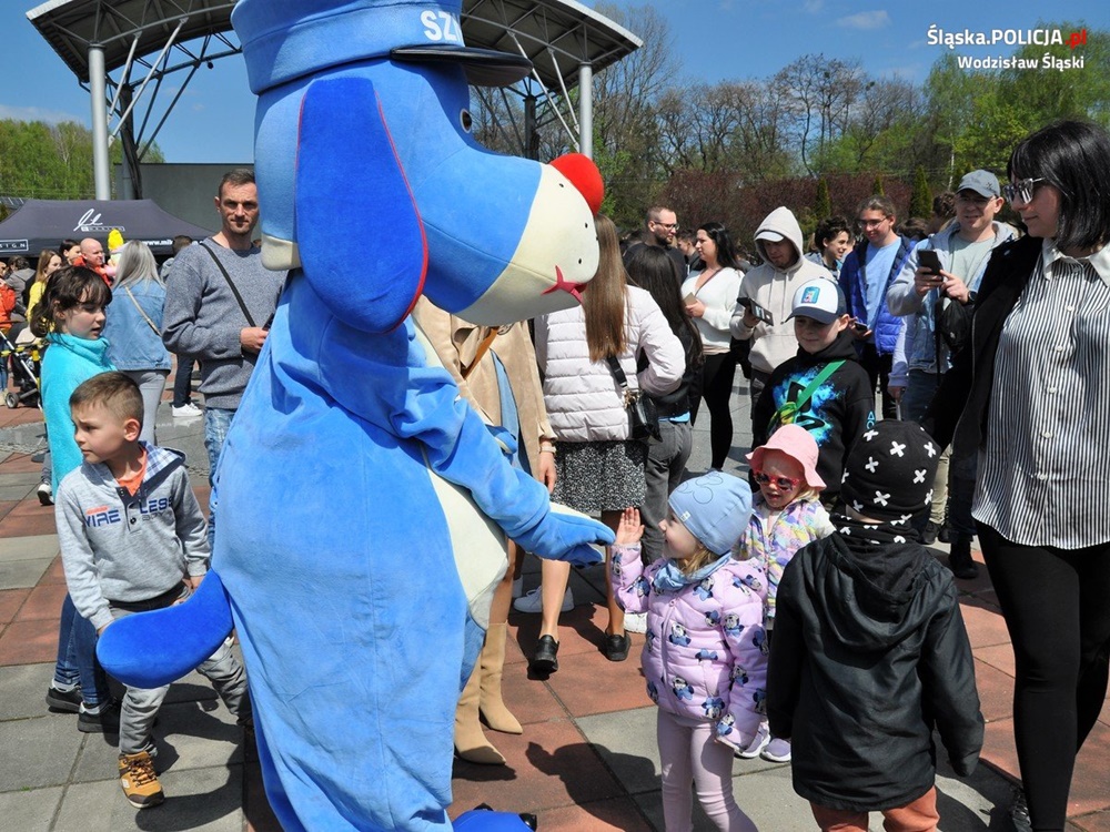 Wodzisławska Policja współorganizatorem imprezy motoryzacyjnej. Zobacz, co się działo!