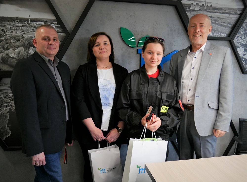 Sukces uczennicy łaziskiej "jedynki". Natalia Fusiek na podium konkursu pożarniczego