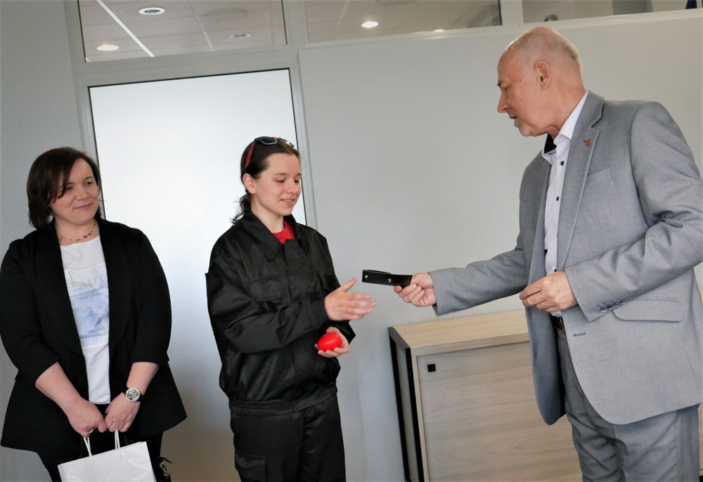 Sukces uczennicy łaziskiej "jedynki". Natalia Fusiek na podium konkursu pożarniczego