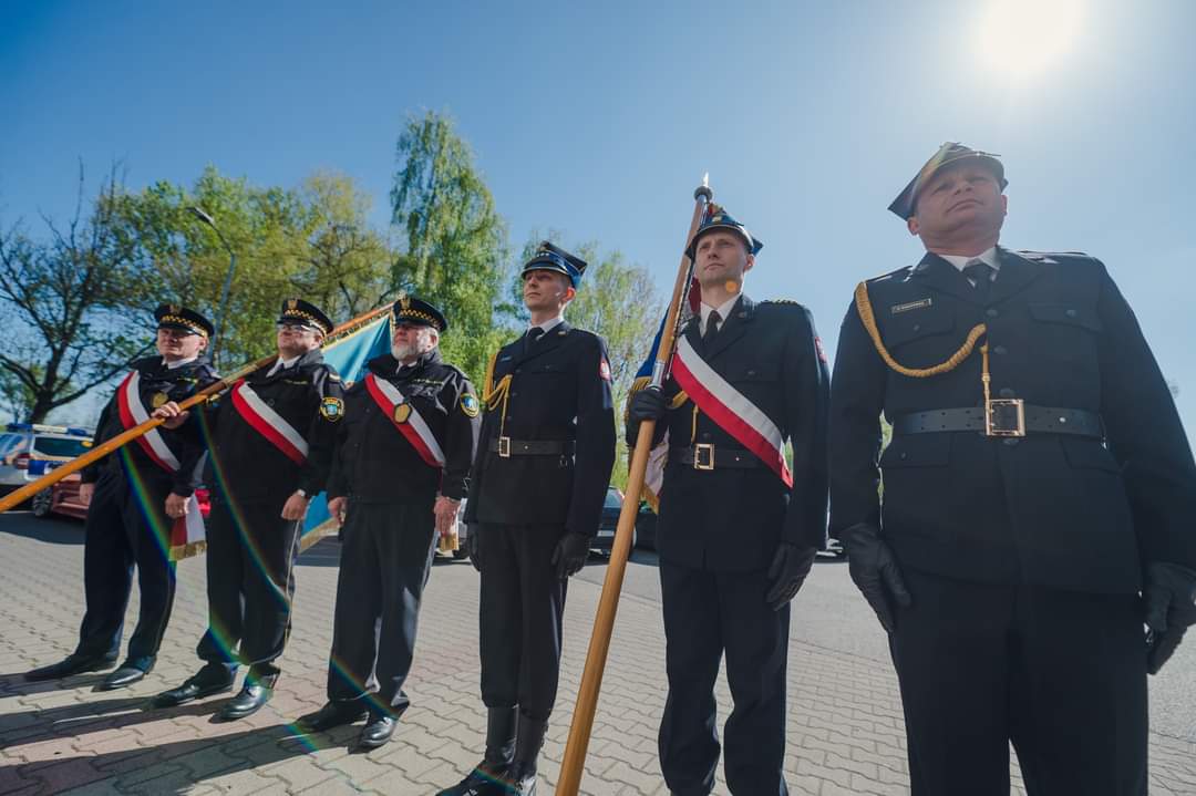 Siemianowicki komendant wziął udział w obchodach Dnia Św. Floriana