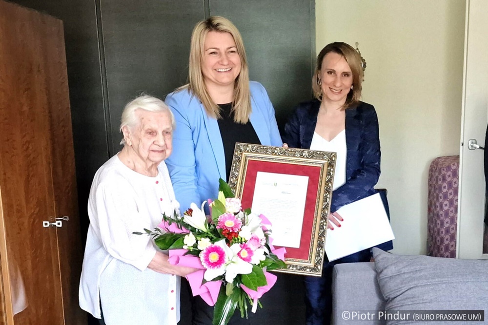 Jubileusz 100-lecia urodzin pani Magdaleny Świerczek z Siemianowic Śląskich