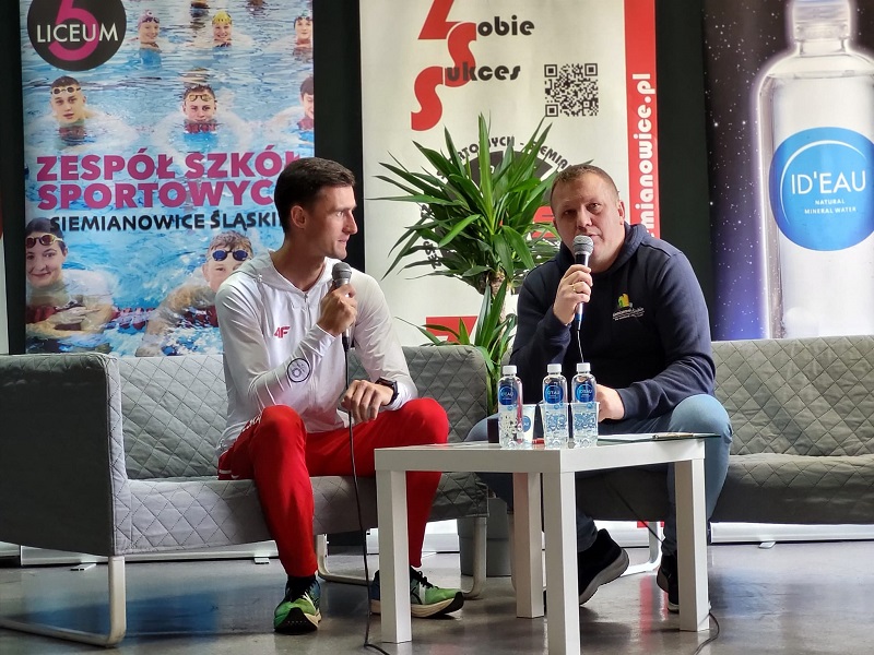 Spotkanie z mistrzem olimpijskim z Tokio. Dawid Tomala w Siemianowicach Śląskich