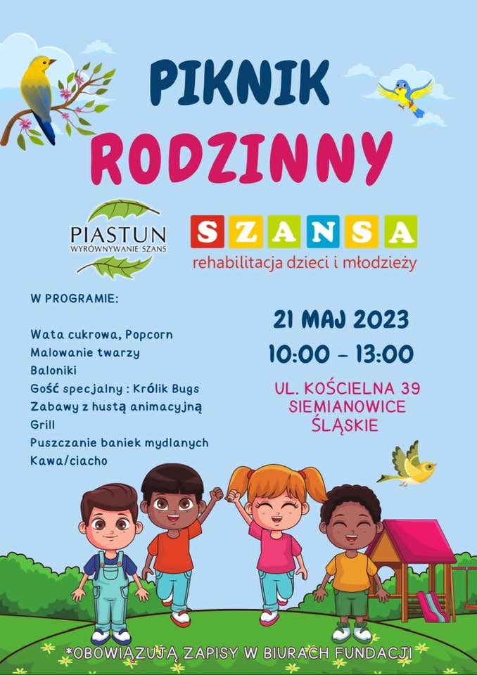 Piknik Rodzinny w Siemianowicach Śląskich. Poznaj szczegóły!