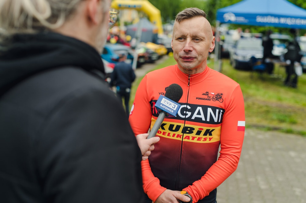 "Ja jadę - Ty pomagasz". Tomasz Dzierga wystartował dla Weroniki z Siemianowic Śląskich!