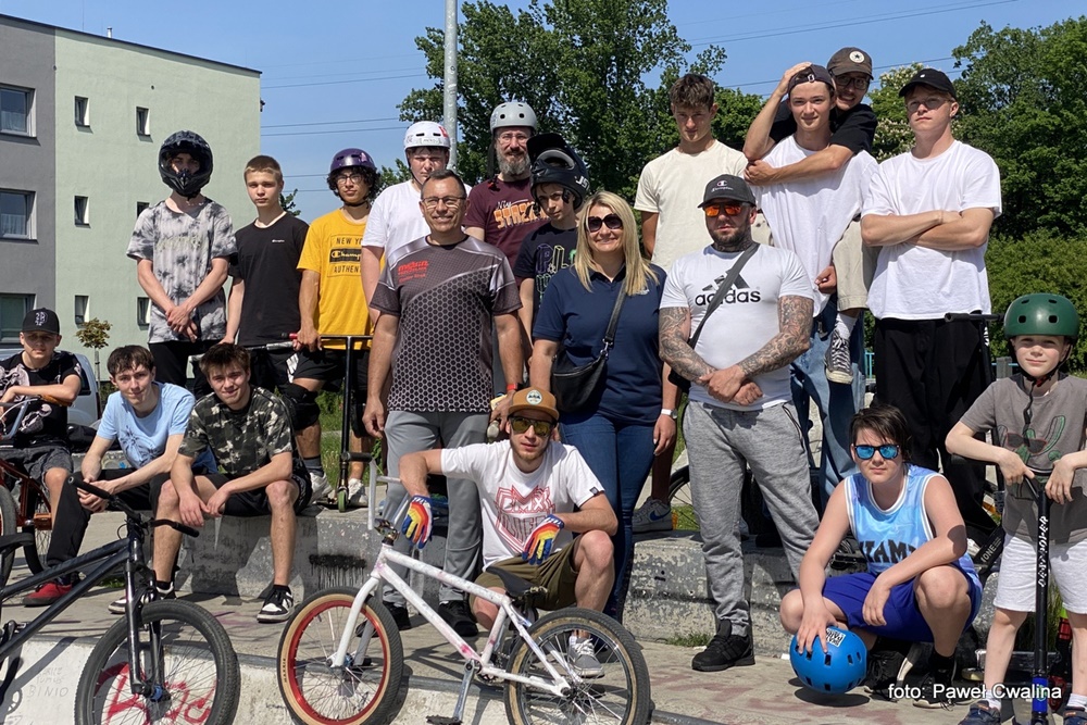 6️. sezon skateparku przy ul. Wróbla w Siemianowicach Śląskich otwarty!