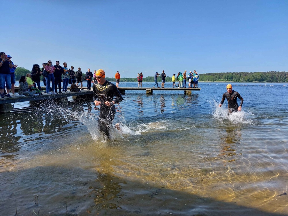 Siemianowice Śląskie: Michał Lisieński ze złotym medalem na JBL Triathlon Sieraków