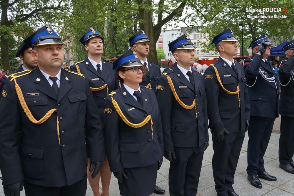 Uroczyste obchody Dnia Strażaka w Siemianowicach Śląskich. Przyznano odznaczenia
