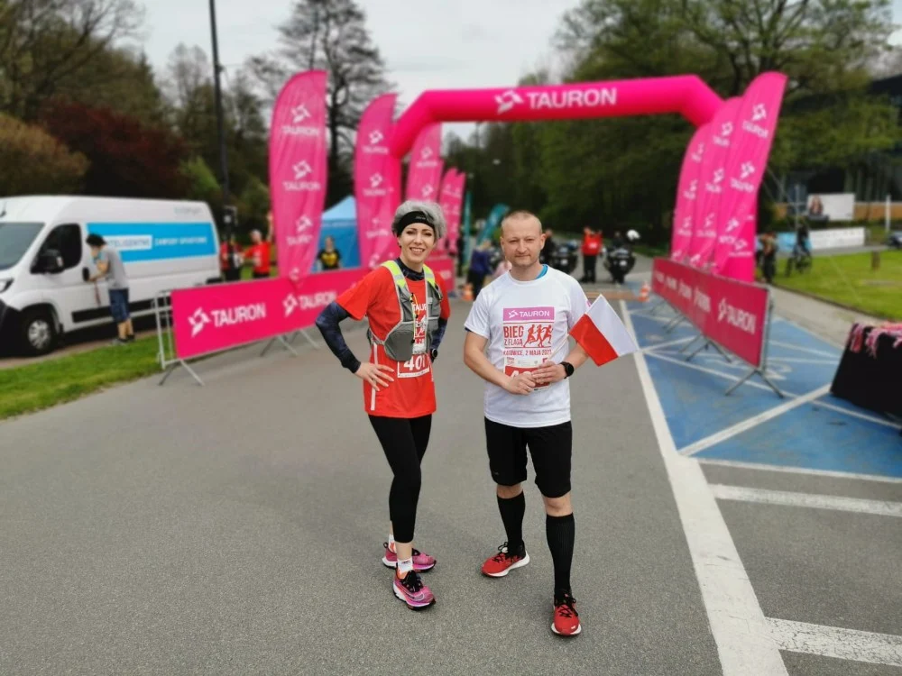 Sława Umińska-Duraj zajęła III miejsce w katowickim "Biegu z flagą"!