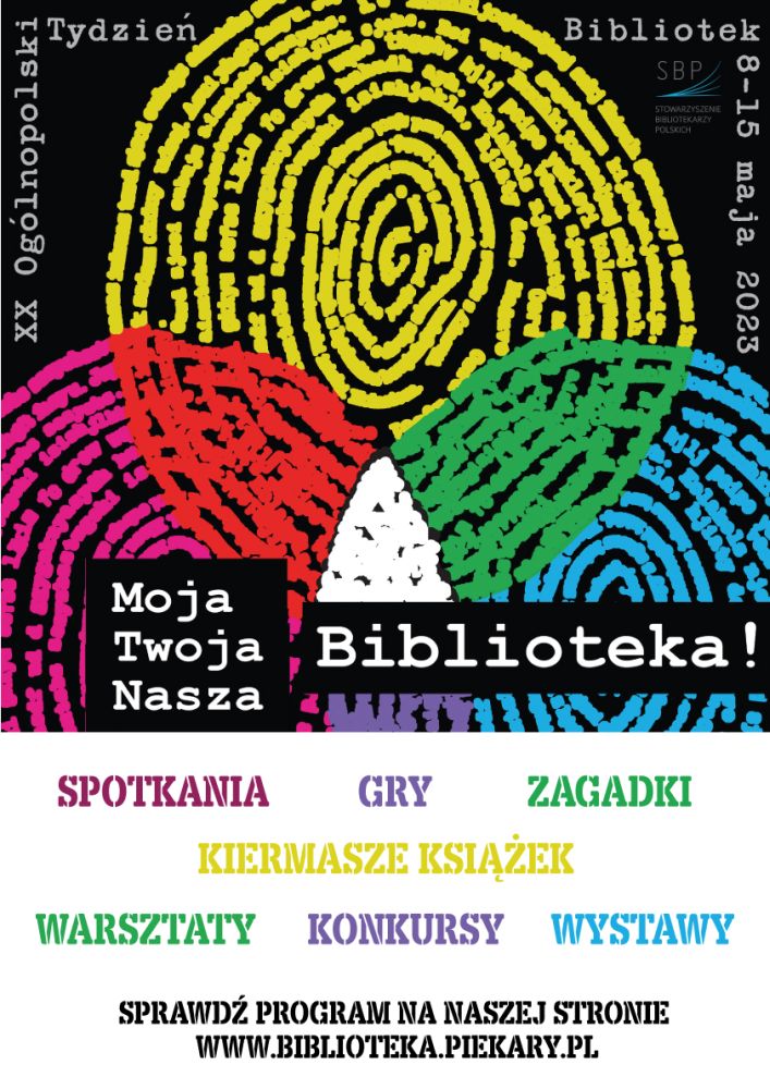 Tydzień Bibliotek w Piekarach Śląskich. Sprawdź nadchodzące wydarzenia!