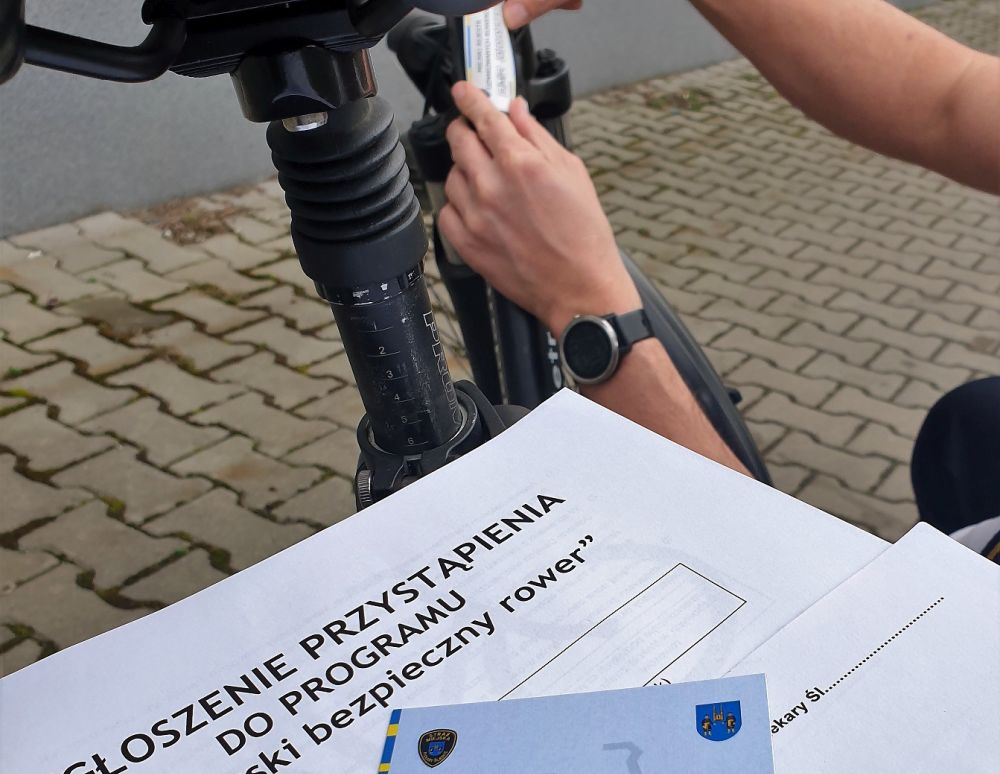 Straż Miejska w Piekarach Śląskiego oznakuje Twój rower