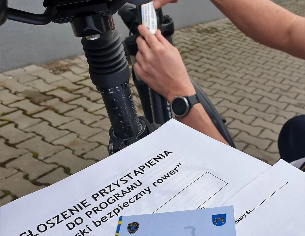 Straż Miejska w Piekarach Śląskiego oznakuje Twój rower