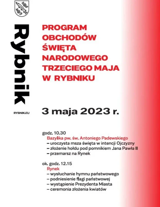 Obchody Święta Konstytucji 3 Maja. Sprawdź program!