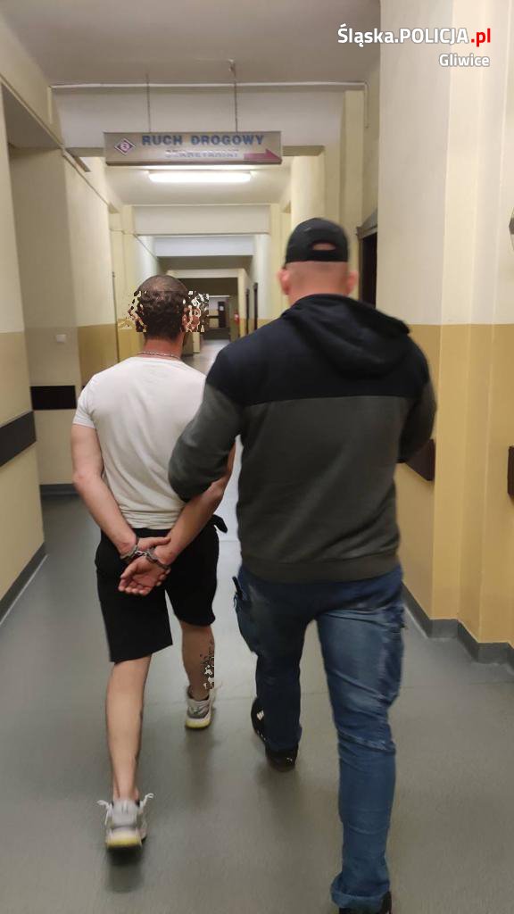 Gliwiccy policjanci zatrzymali ściganego listem gończym!