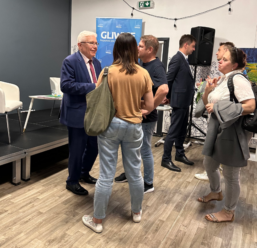 Spotkanie Prezydenta Gliwic z mieszkańcami Śródmieścia, Politechniki i Wojska Polskiego