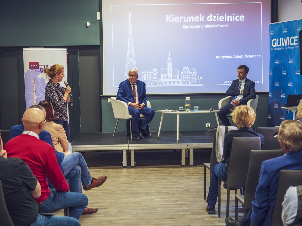 Spotkanie Prezydenta Gliwic z mieszkańcami Śródmieścia, Politechniki i Wojska Polskiego