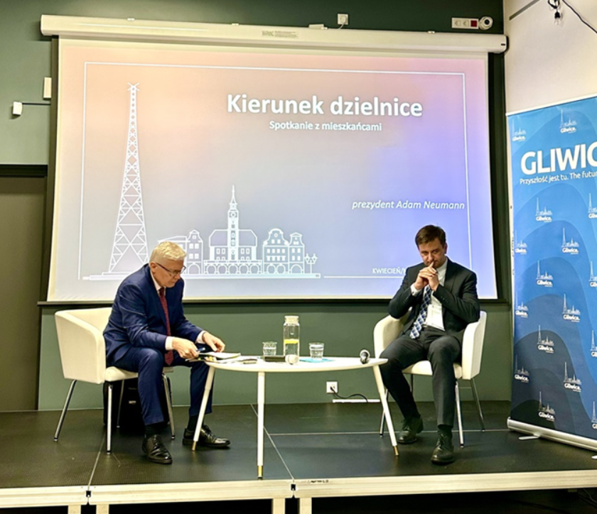 Spotkanie Prezydenta Gliwic z mieszkańcami Śródmieścia, Politechniki i Wojska Polskiego