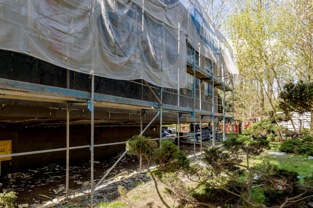 Bytom: Dobiegają końca prace związane z remontem budynku Rady Miejskiej