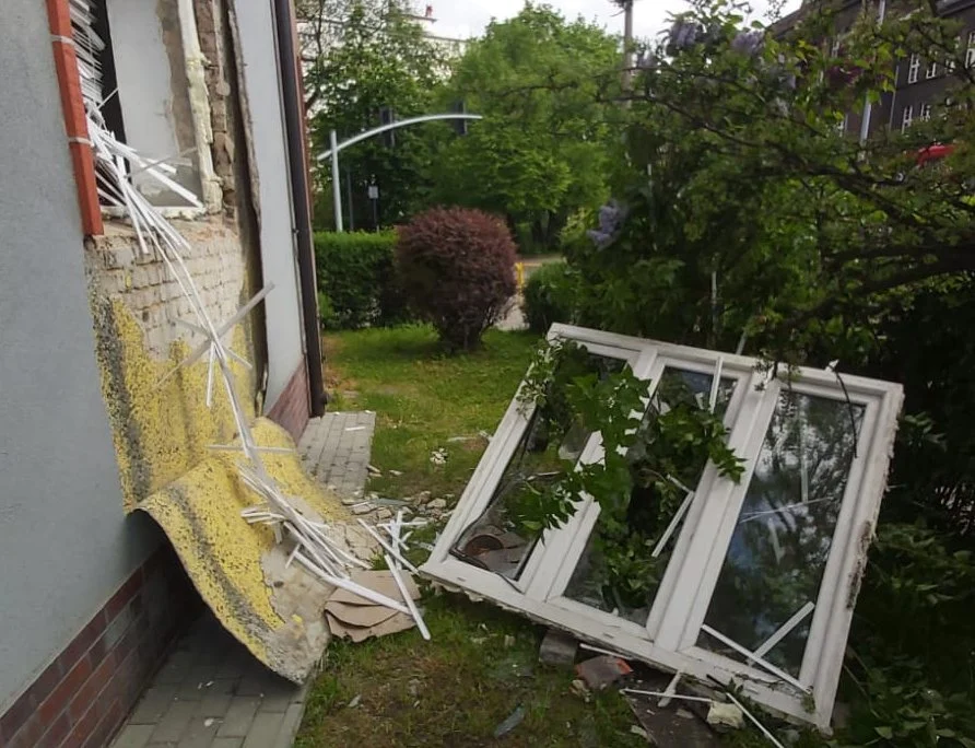 Wybuch gazu w Bytomiu. Do niebezpiecznego zdarzenia doszło przy ul. Woźniaka